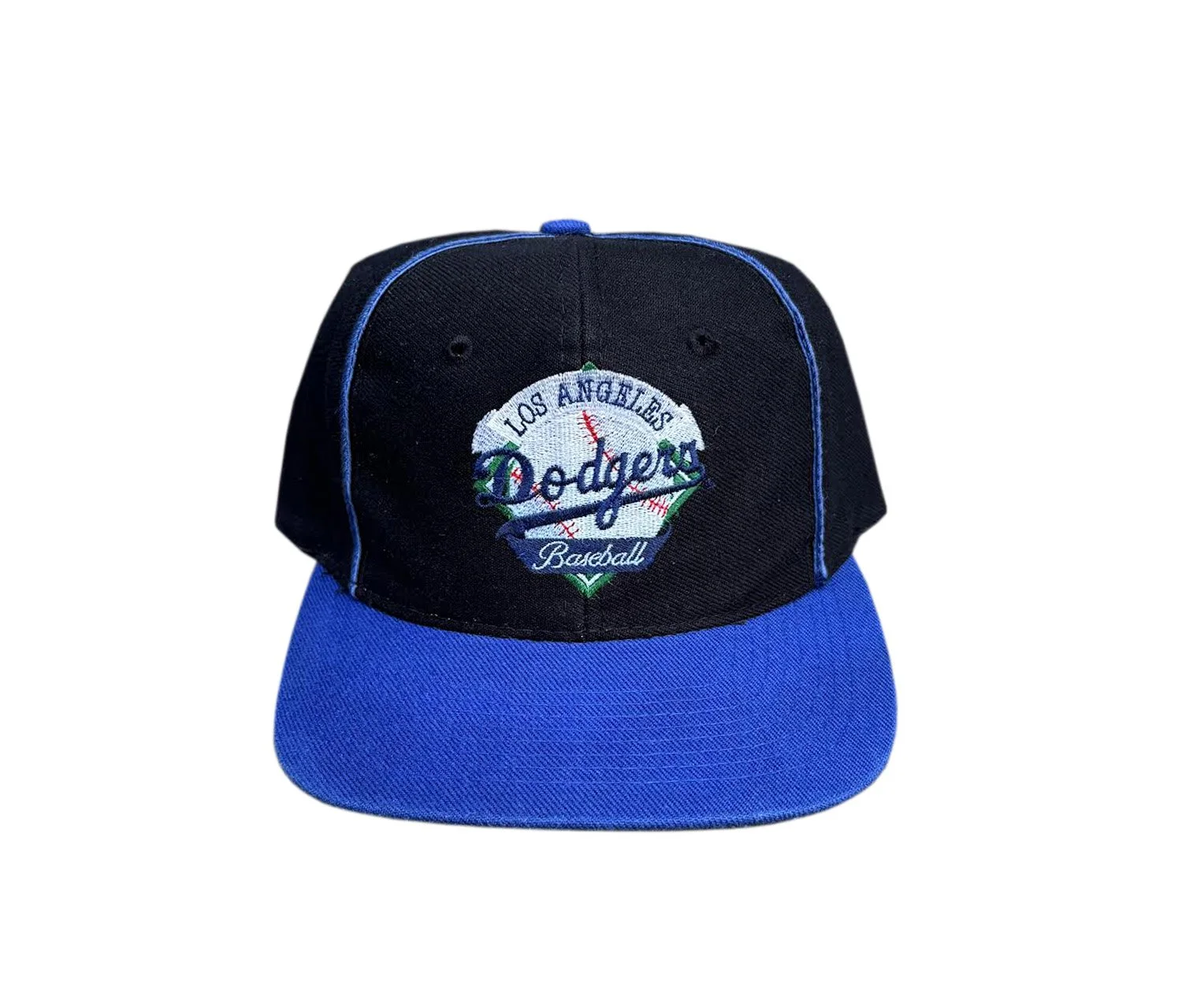 80-90S VINTAGE LA DODGERS CAP オリジナル刺繍 Vintage The Game Los Angeles Dodgers Baseball Snapback — RootsBK